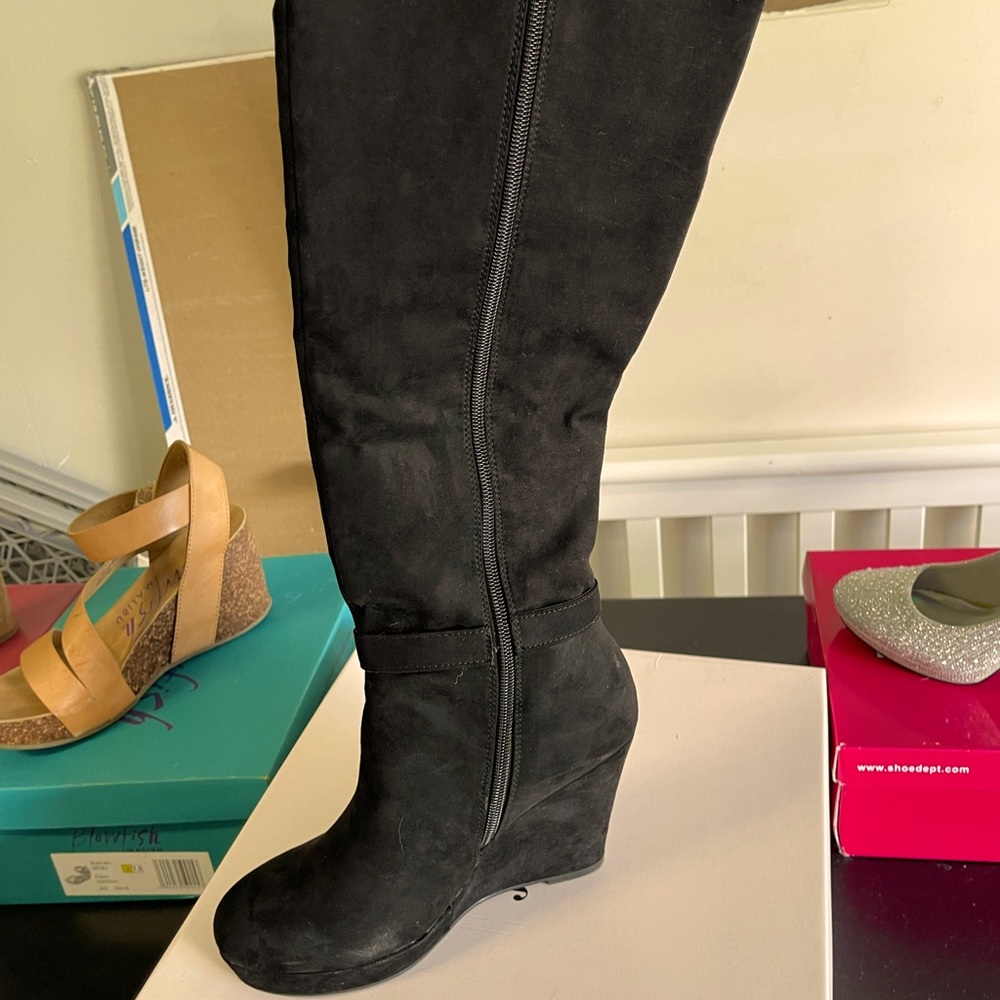 The Wedge Knee High Boot!